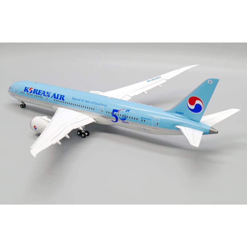 ☆猫好きマー君様☆大韓航空 B777-300ER 新塗装 ギア着脱可 1/400 ☆猫