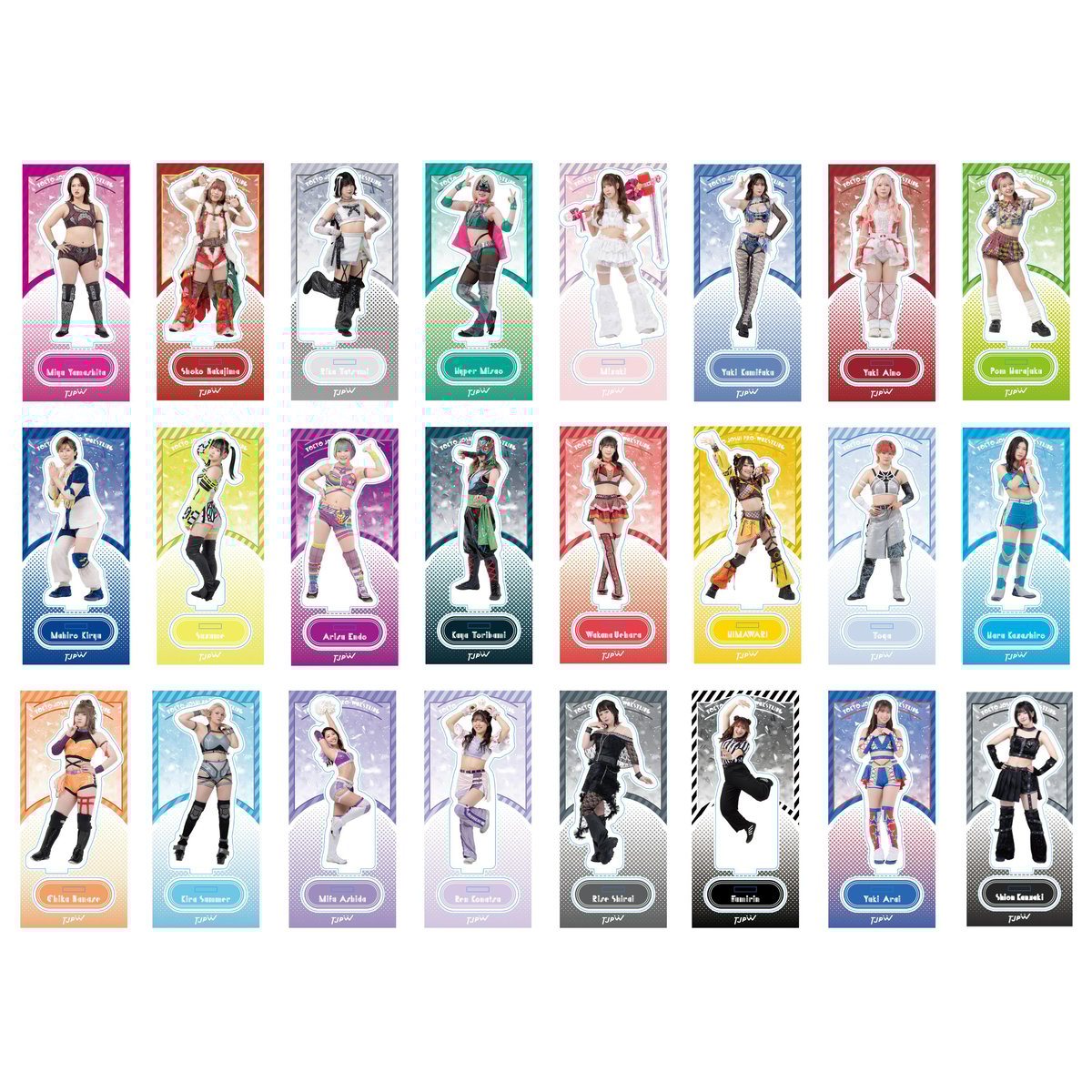 再受注販売】TJPW アクリルスタンド'26 | 東京女子プロレス ONLINE STORE