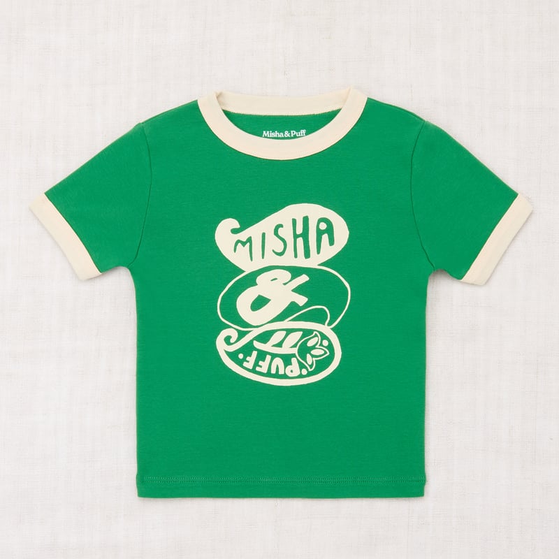 Misha&Puff Groovy Paisley Ringer Tee/Bottle Gr