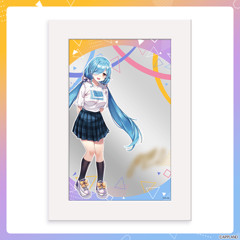 はんぱない文化祭2025】直筆サイン付きアクリルミラープレート【数量