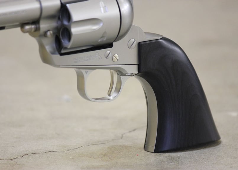 ウッドグリップ｜東京マルイ SAA.45｜スムーズ/ブラック [WST-352