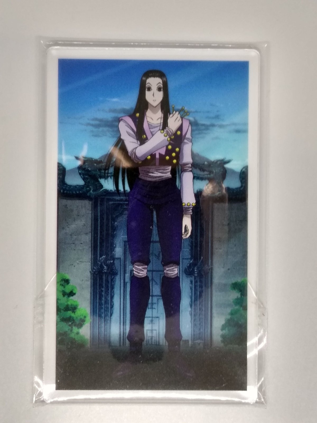 ハンターハンター 特典 特製オリジナルアクリルカード イルミ＝ゾル