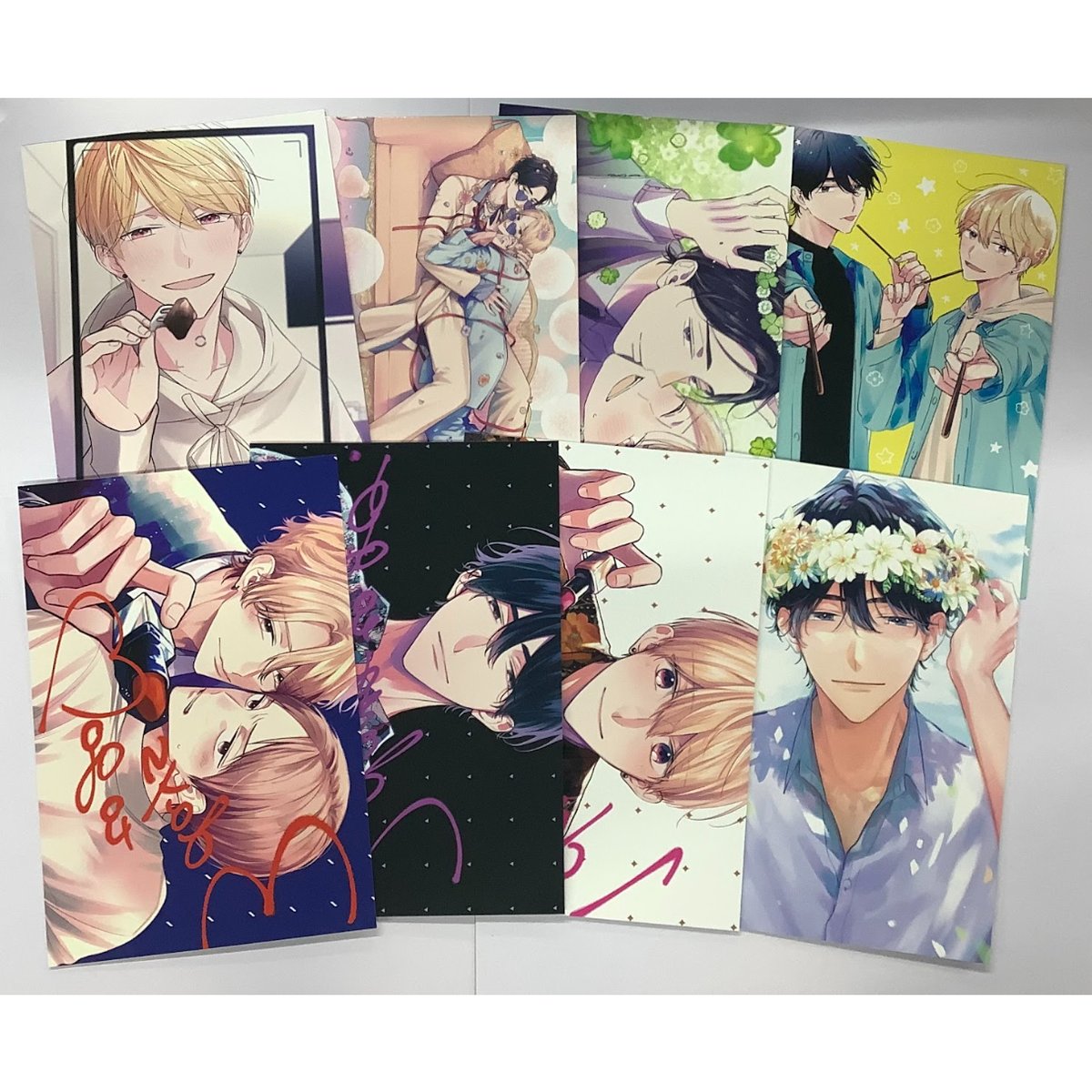 楢島さち 『コスメティック・プレイラバー 』 原画展 ポストカード