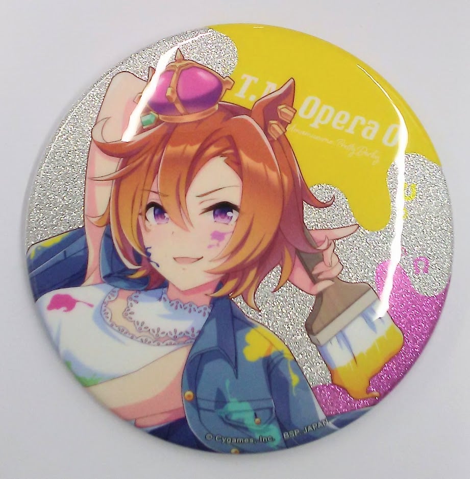 ウマ娘 グリッタ―缶バッジ テイエムオペラオー | K-BOOKS 池袋 2次元