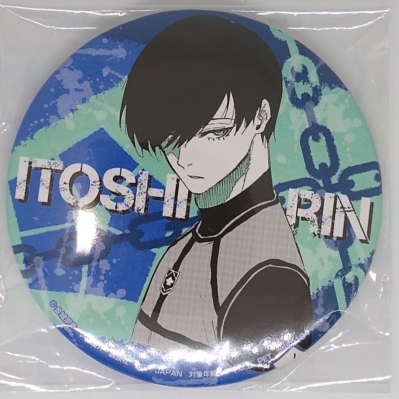 ブルーロック 糸師 凛 缶バッジ | K-BOOKS 池袋 2次元グッズ通販