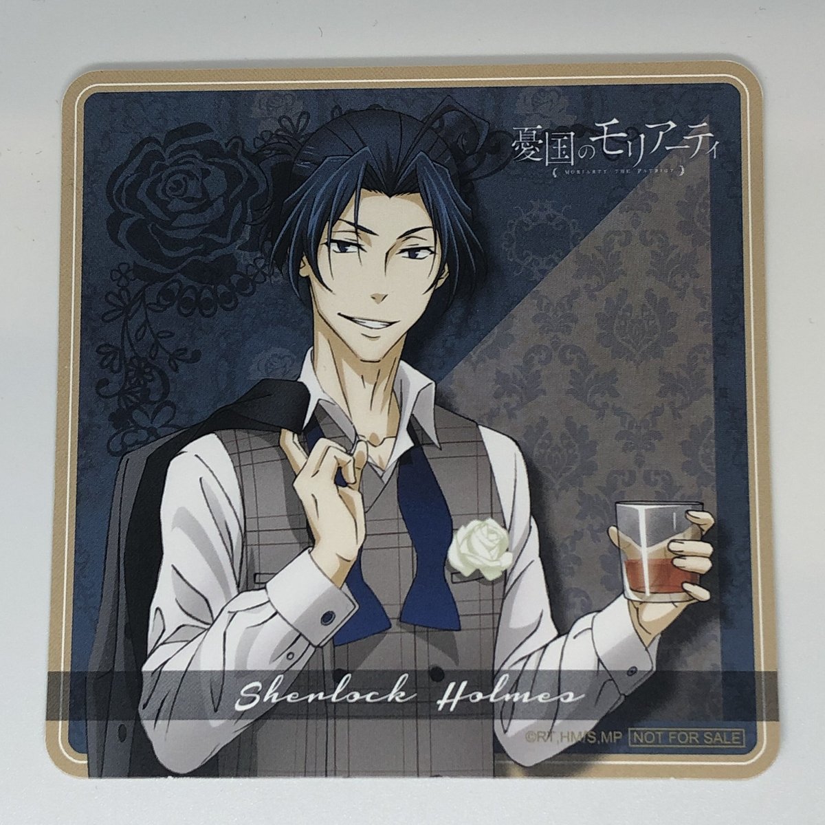 憂国のモリアーティ アートコースター第一弾 全種セット 憂国のモリ