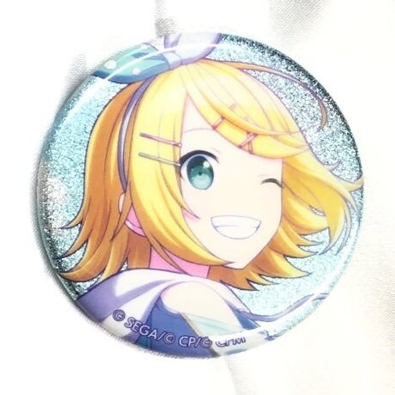 プロジェクトセカイ リン プロセカ グリッター缶バッジ イベント