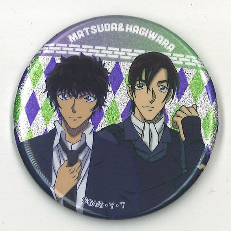 名探偵コナン 缶バッジ 松田陣平&萩原研二 | K-BOOKS 秋葉原