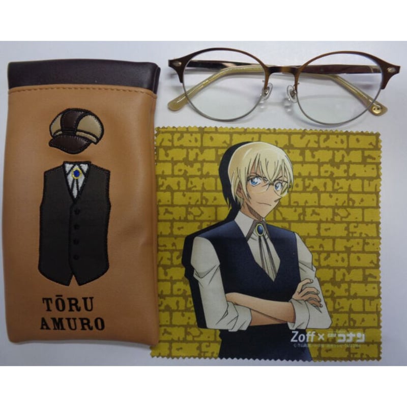 Zoff×名探偵コナン 安室透モデル メガネ プレミアムライン （メガネ