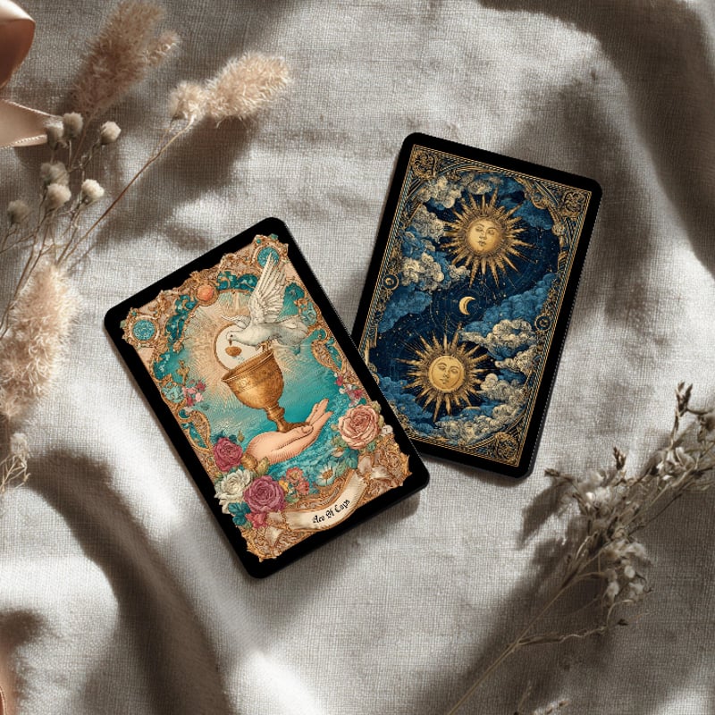 アンティークオーロラタロットカード｜作者直輸入・希少デッキ