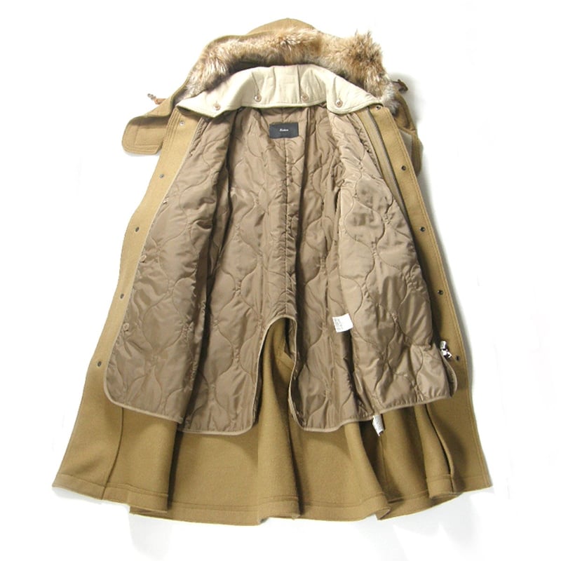 Edition ／ エディション コヨーテファー M-51 モッズコート 中綿