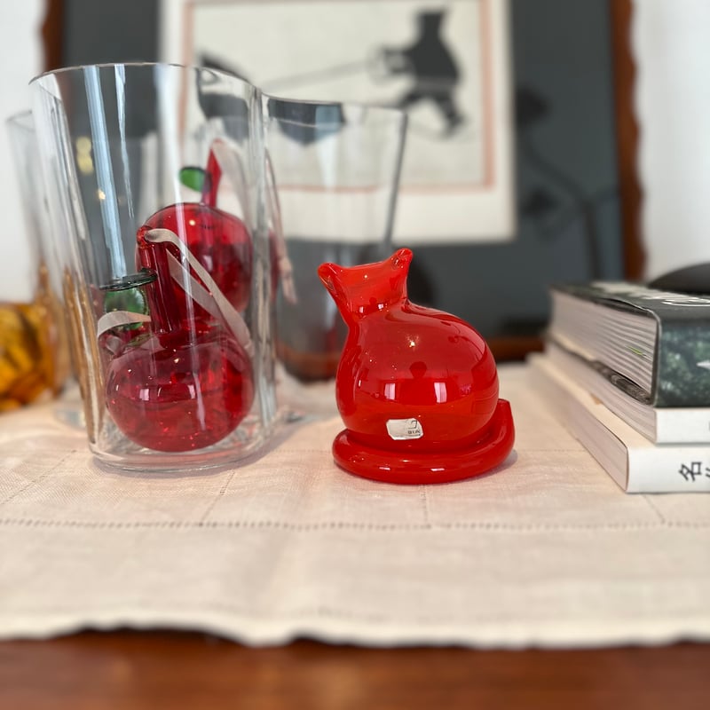 Inkeri Toikka/インケリ・トイッカ/ARABIA/アラビア/Kissa/ネコ/レッ