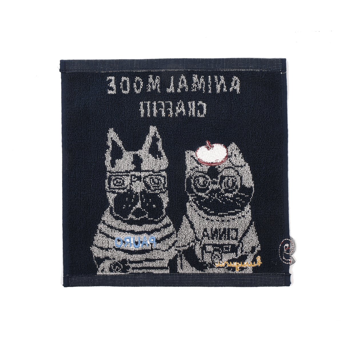 25-8121 ふわふわタオルハンカチ アニマルモード柄 | KUSUGURU STORE