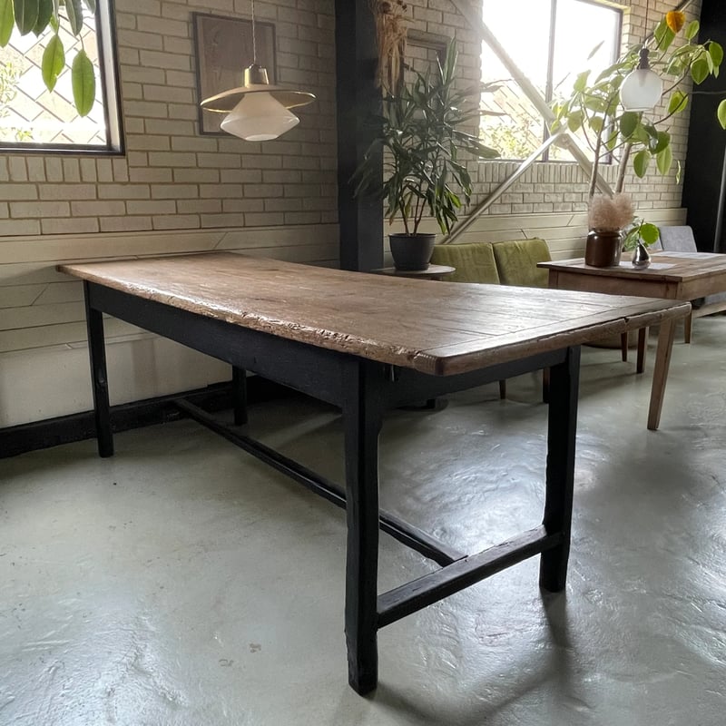 木製テーブル フランスアンティーク ① | OGISHIMA COFFEE Antiques