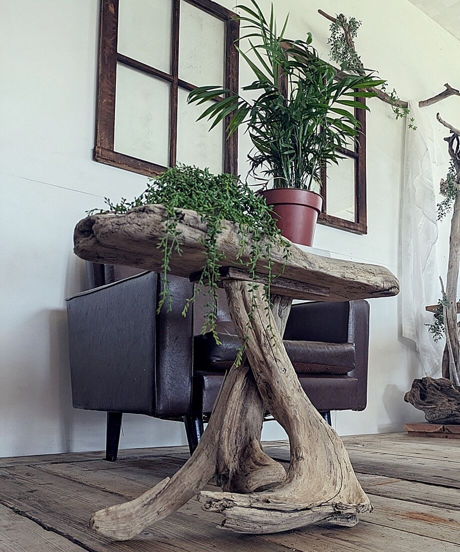 Nature Art Table 流木のサイドテーブル | RoomZ interior