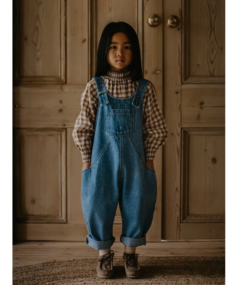 THE SIMPLE FOLK - the oversized denim dungaree