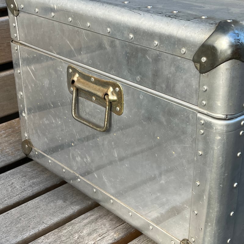 ヴィンテージ アルミトランク スーツケース トランクボックス