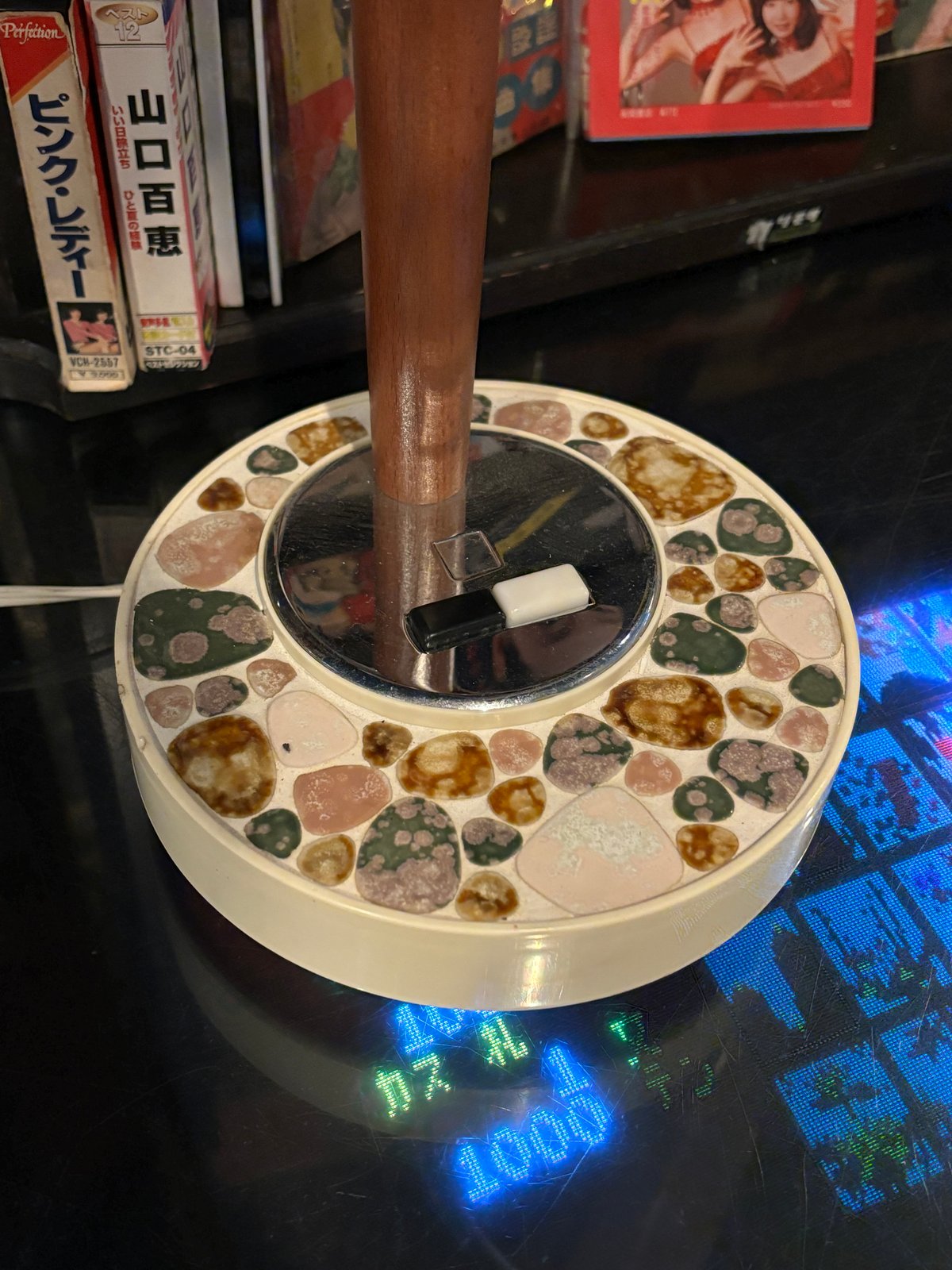 ナショナル 蛍光灯スタンド 昭和レトロ | アンティーク家具と喫茶