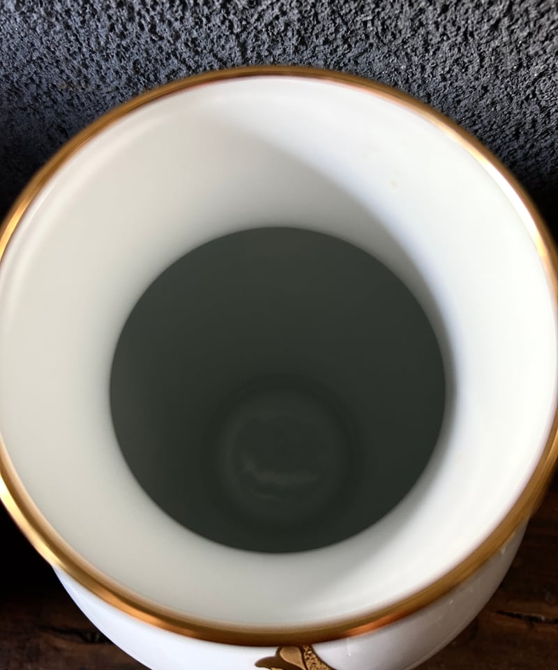 大倉陶園/花瓶/陶器/花/金彩 | 骨董・アンティークのオンライン