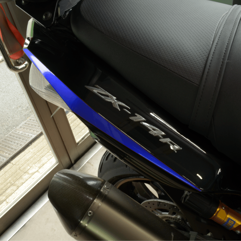 ZX-14R/ZZR1400専用シートカウルデカール(ソリッドカラー) | Micrographic