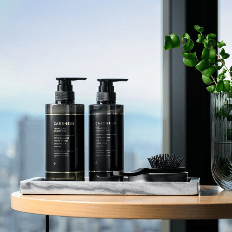 ケアネス テラケア シャンプー 500ml ヒト幹細胞配合 泡パック 頭皮