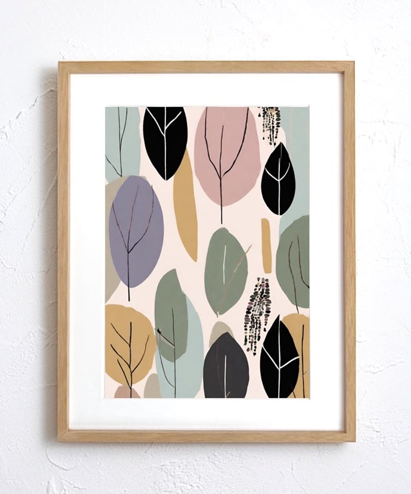 Tranquil｜静けさを生むミニマルアートポスター｜北欧モダンに合う洗練