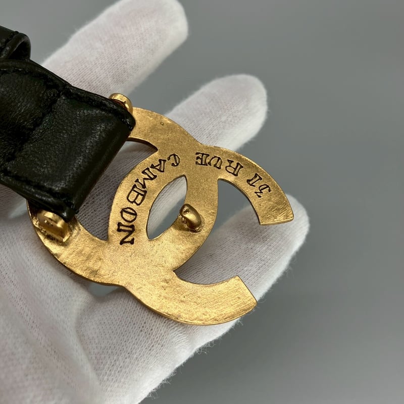 CHANEL (シャネル) ヴィンテージ 31 RUE CAMBON ココマーク ベルト |