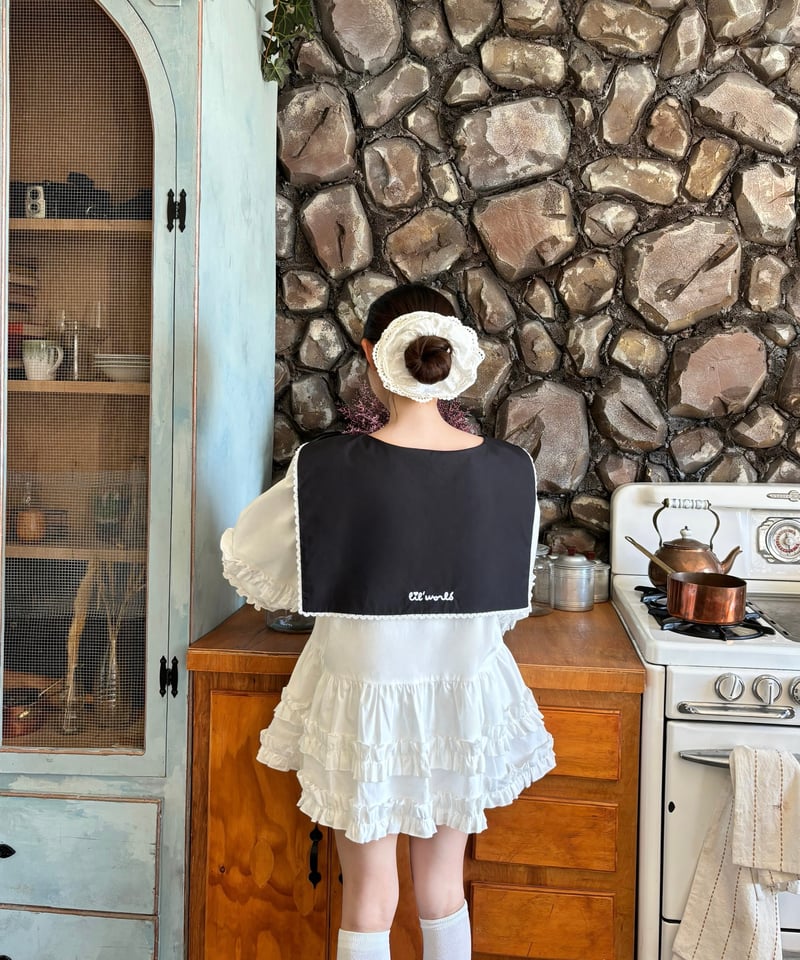 LW sailor collar frill blouse | Little World