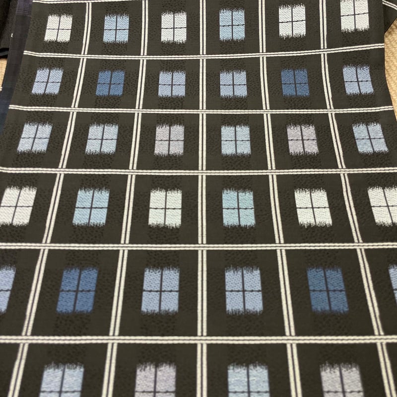 新品 逸品 西陣織 袋帯 天然灰汁醗酵建本藍染 桂秀 すくも アート裕