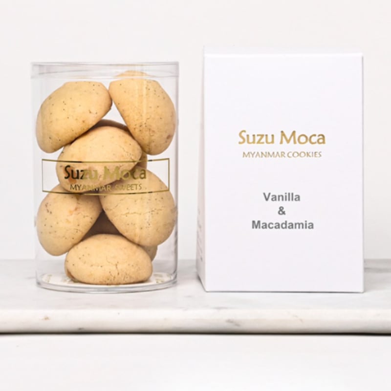 ミャンマークッキー Nan Ka Htaing バニラ＆マカダミア | Suzu Moca M