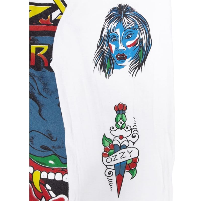 ozzy osbourne ロンT オジーオズボーン OZZY 般若 デビル 長袖 T