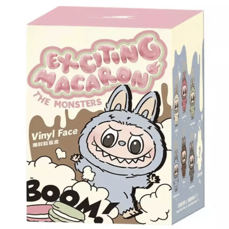 ラブブ 新品 正規品 LABUBU Exciting Macaron マカロン ぬいぐるみ ブ