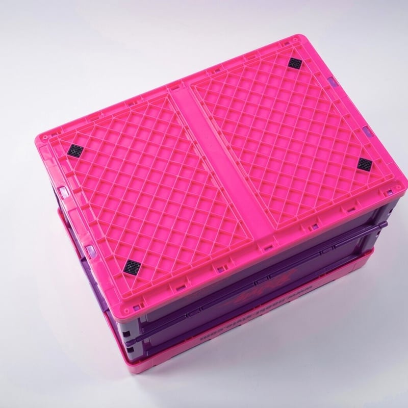 N-StyleコンテナBOX パープルx蛍光ピンク 【NS-FBOX-001】 | VALIN