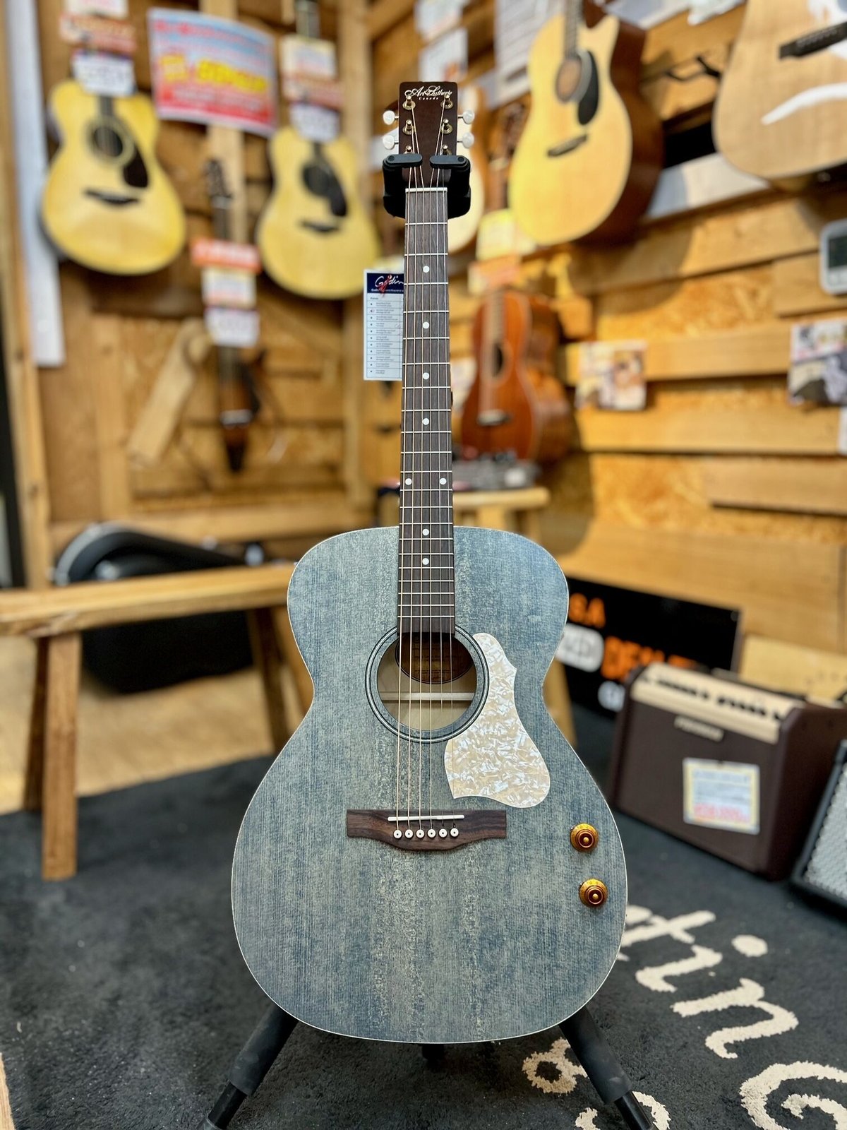 Art&Lutherie LEGACY Q-Discrete Denim Blue【アウトレッ