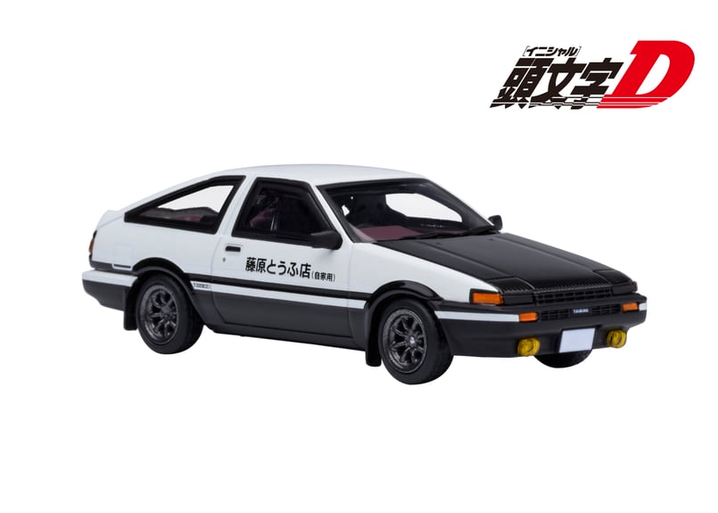 AUTOart 1/64 トヨタ スプリンター トレノ (AE86) 『頭文字 D』 “プロジ