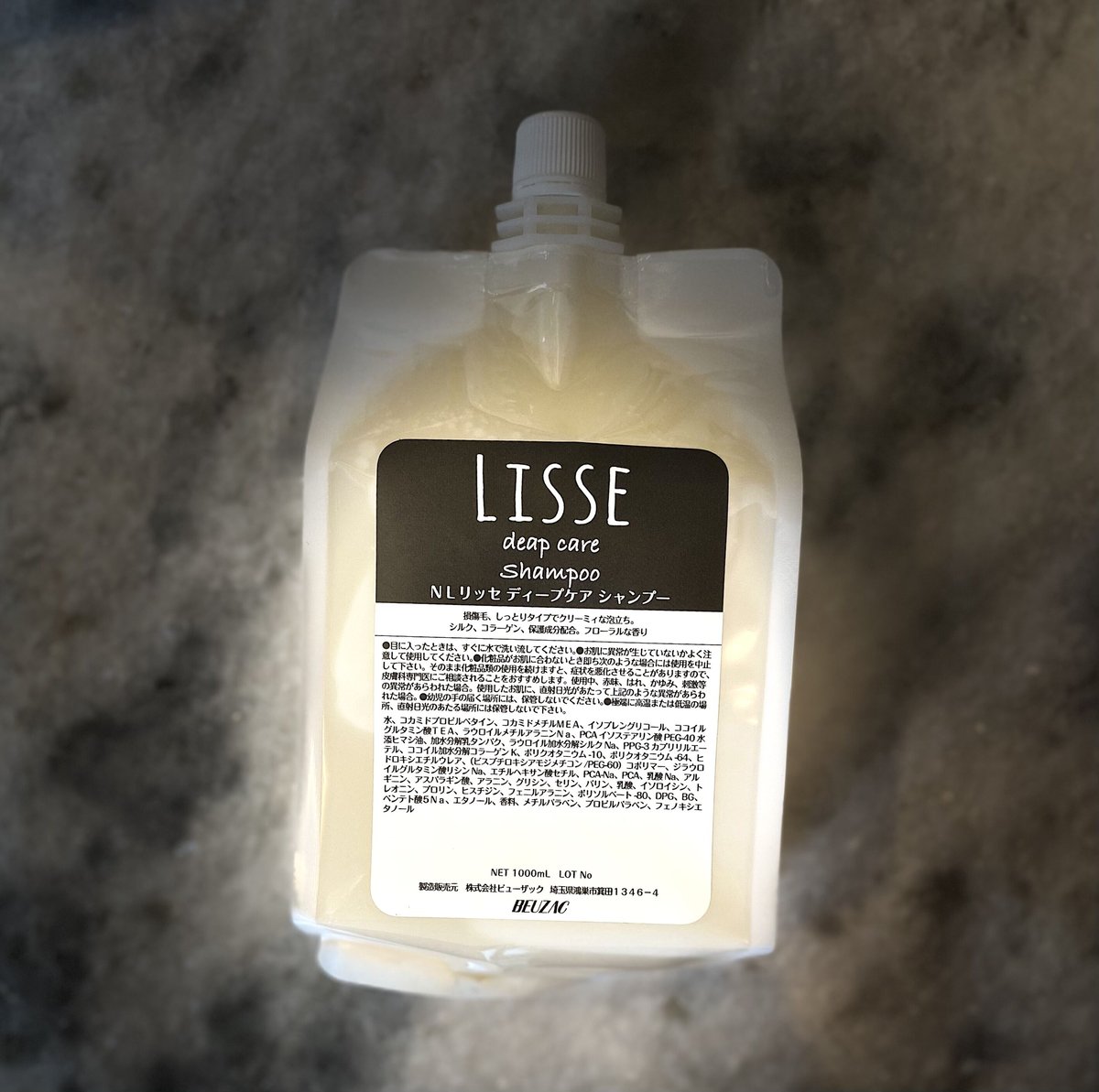 Lisseシャンプー詰め替え 1000ml | SALON.REN STORE