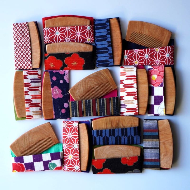 手挽き お六櫛 (木曽産 みねばり櫛) | 古今堂 ふだん着物屋