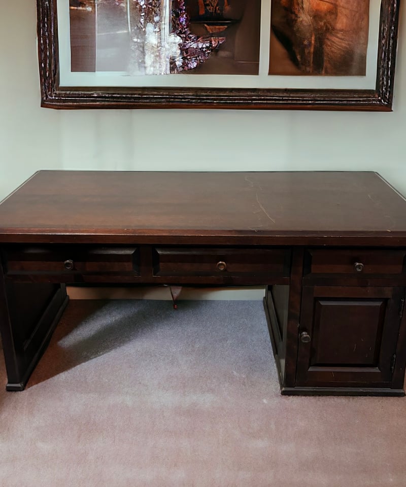 北海道民芸家具 方袖机 ローテーブル 文机 木製 テーブル 在宅ワーク