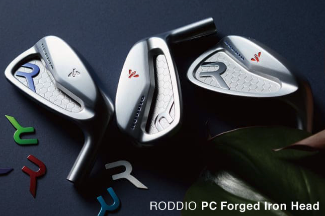 ロッディオ RODDIO PC フォージドアイアン【＃7〜S】 7本セット カラー