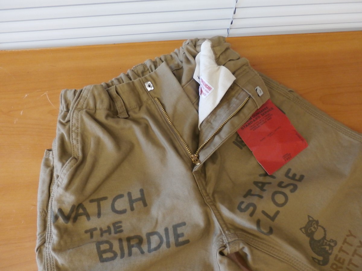 DENIM DUNGAREE/ミリタリーバックサテンPN | LITTLE FIELD