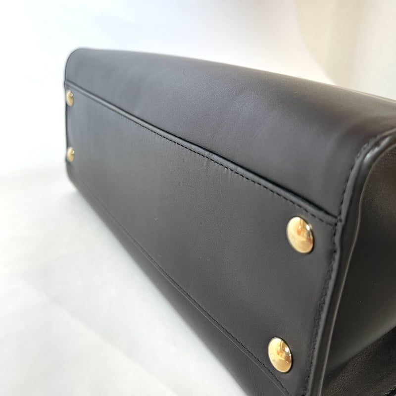 Salvatore Ferragamo ガンチーニ ジュリエット ハンドバッグ ブラック