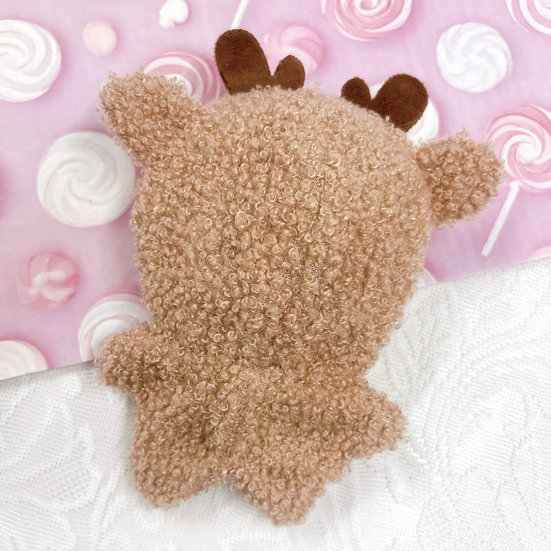 ぬい服】ぬいぐるみ用 もこもこ ボア着ぐるみ (10cm用)【推し活グッズ