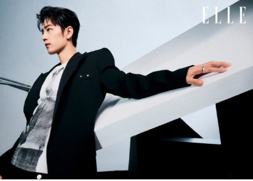 肖战】シャオジャン ELLE世界时装之苑 2024年9月 ※特典カード付き | E