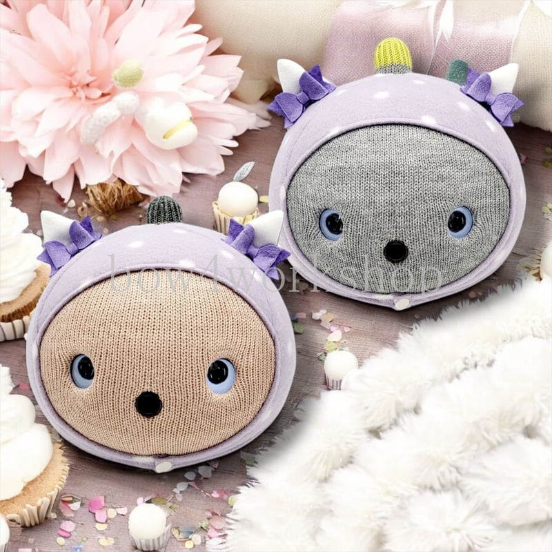 NICOBO（ニコボ）の服 / ドットプリント猫ちゃんの服 | bow4workshop STORE