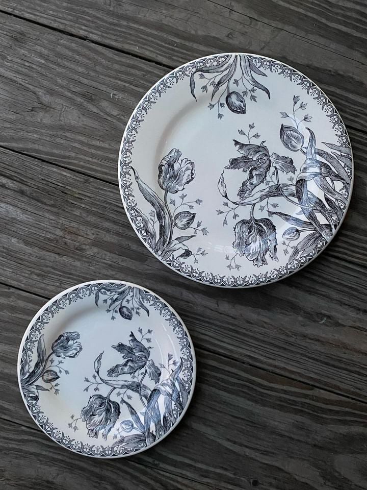 ジアンチューリップノワール・カナッペプレート | M'amour マムール