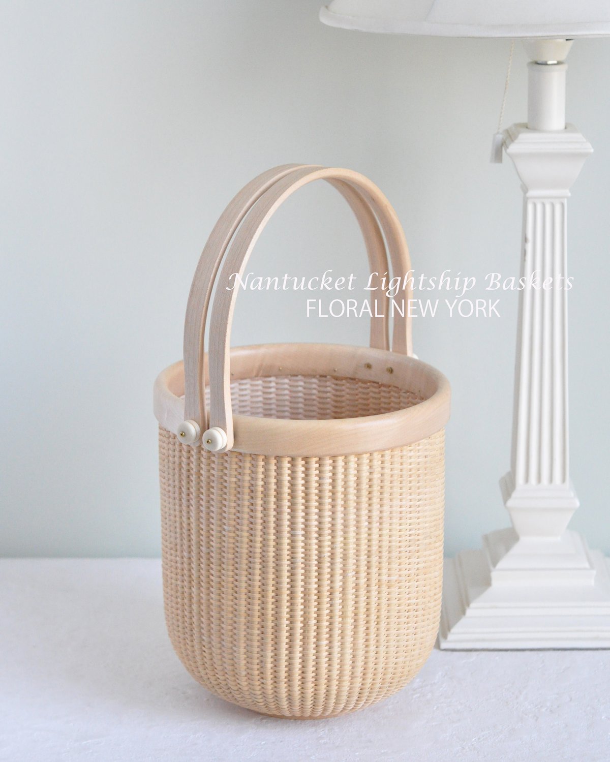 ナンタケットバスケット・7インチラウンド】 | Flower&Nantucket Baske