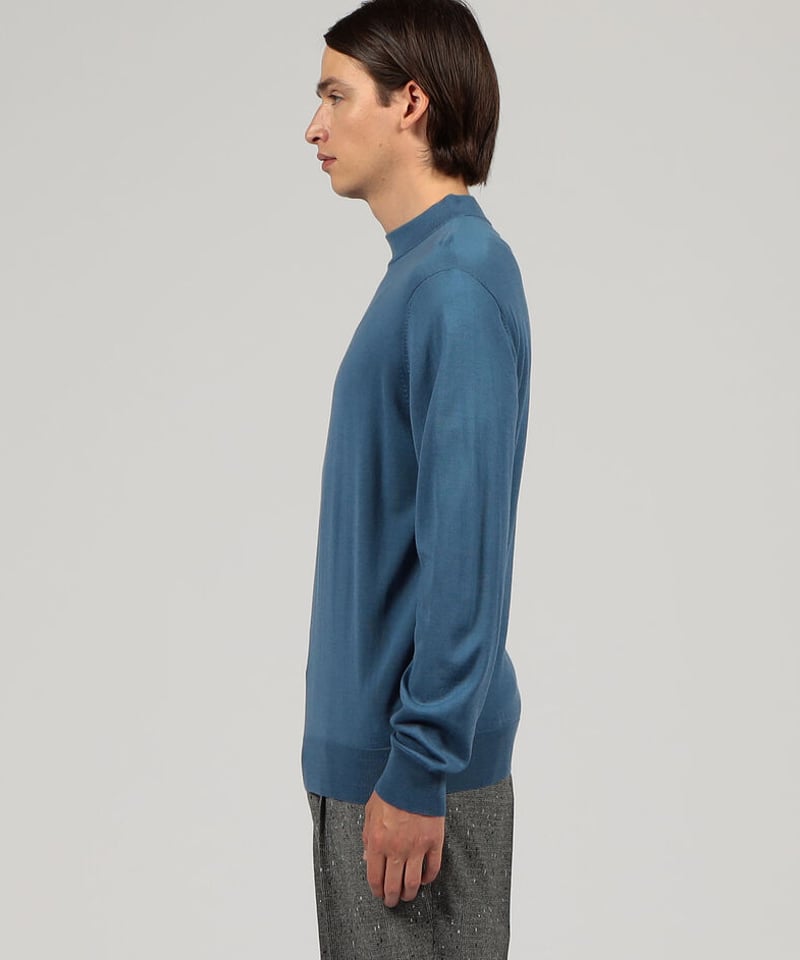 TOMORROWLAND TRICOT】 スーパーファインメリノウール モックネック