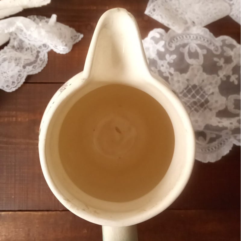 フランスアンティーク 可憐な花模様のピッチャー | フランス