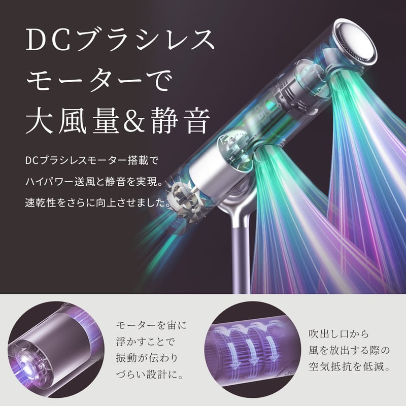 ハンズフリースタンドヘアドライヤー BISARA PRO (ビサラ プロ) BSR003