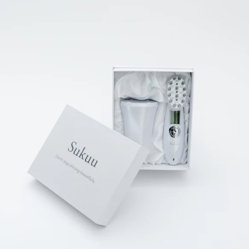 たるみ解消！】MAHHA エイジング美顔器（顔・頭皮・ボディ用電気針